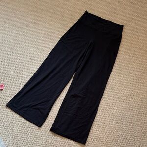 Athleta Black Wide-Leg Pants